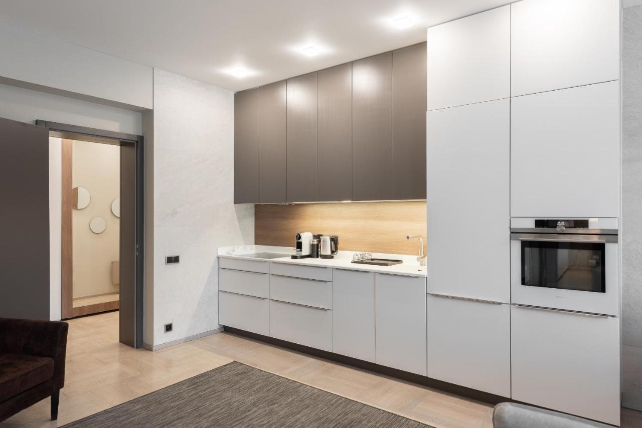 New Luxury Apt With Ac&Parking In The Center Of Prague Apartment Luaran gambar