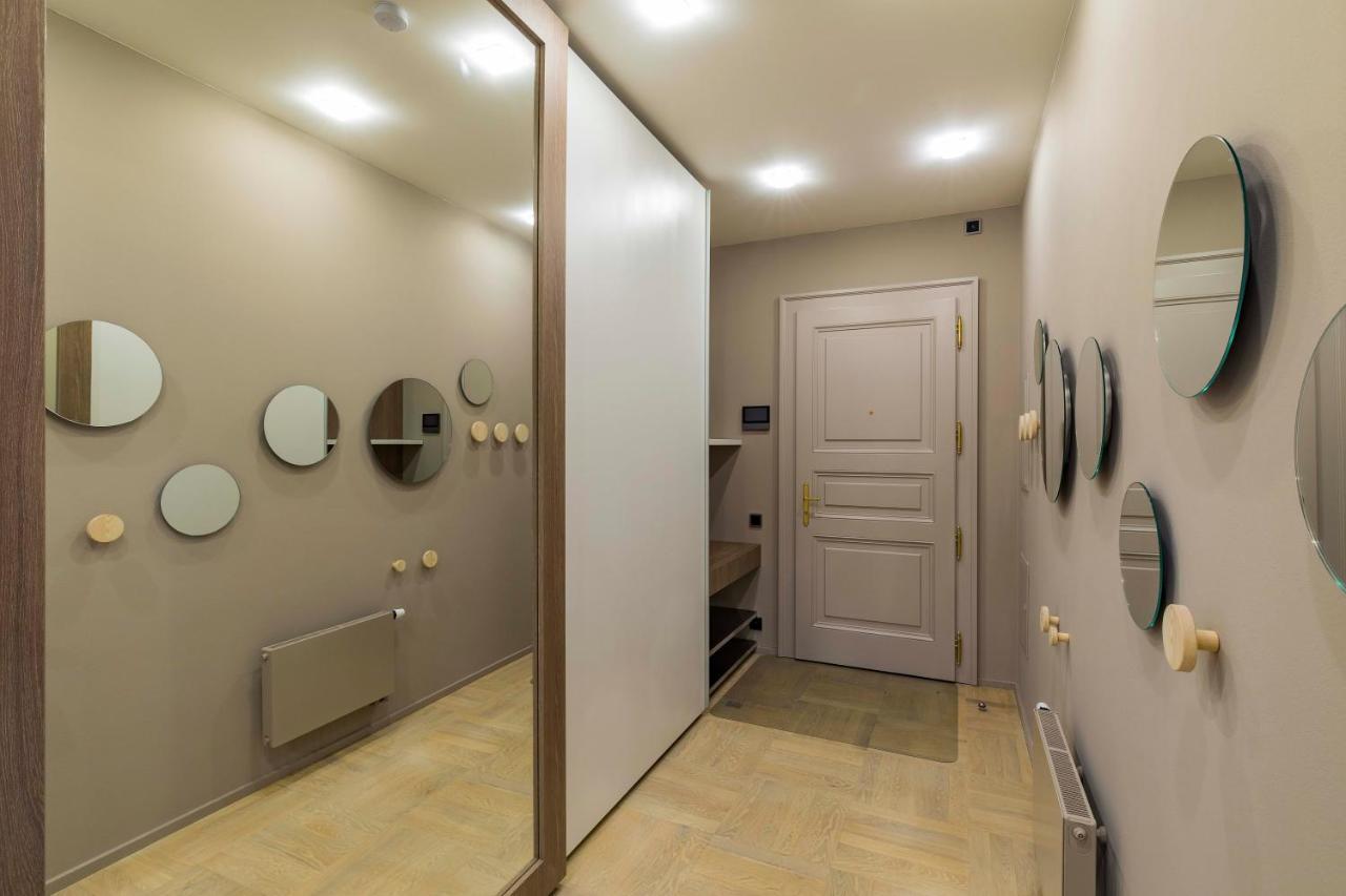 New Luxury Apt With Ac&Parking In The Center Of Prague Apartment Luaran gambar